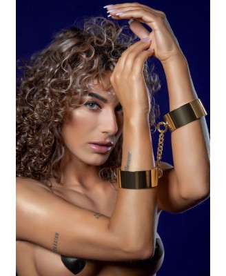 Slave Wrist Cuffs Rose Gold