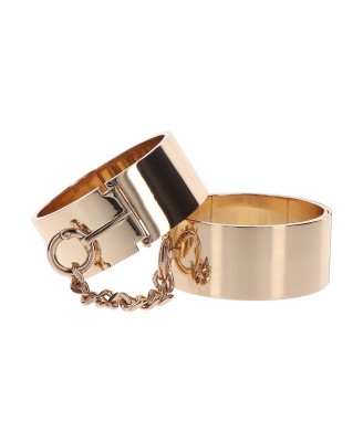 Slave Wrist Cuffs Rose Gold