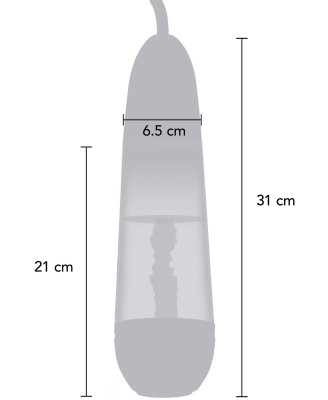 Hidden Desire Fusion X Magnifying Sleeve Penis Pump