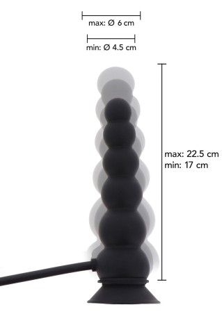 Hidden Desire Extreme Inflatable Suction Base Plug - Expert