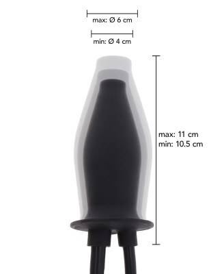 Hidden Desire Extreme Inflatable Lubricating Plug