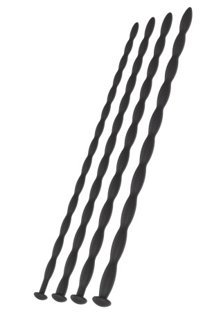 Penis Dilator Set Large 4 szt - Zestaw Dużych Stymulatorów Cewki Moczowej