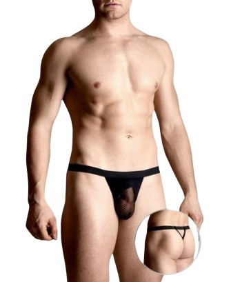 Mens thongs 4494 - black XL