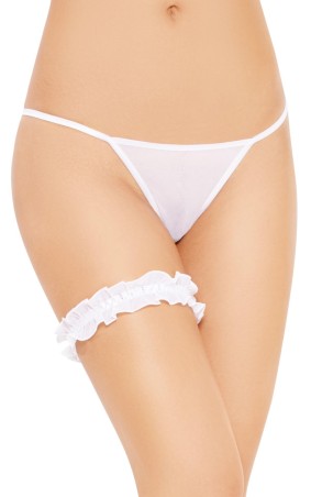 Garter 7406 - white S/L