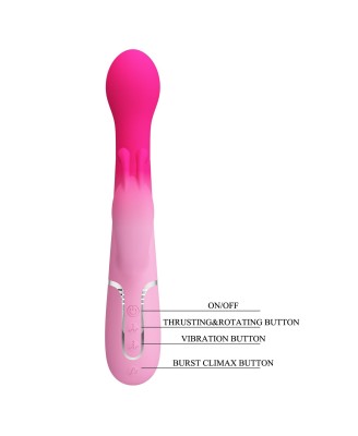 PRETTY LOVE - Dejon, 7 vibration functions 4 rotation functions 4 thrusting settings