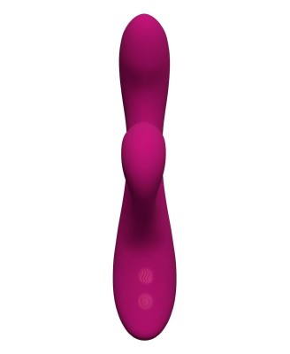 BLUSH QUINN RABBIT VIBRATOR BURGUNDY