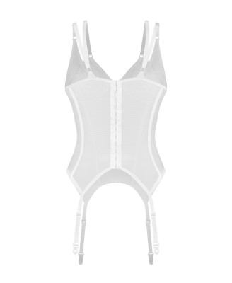Arrowel White gorset biały 2XL/3XL