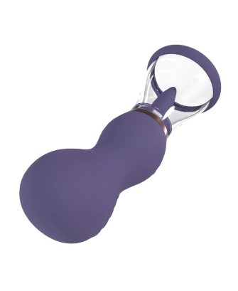 Sensual - Rechargeable Vulva and Breast Pump - Purple