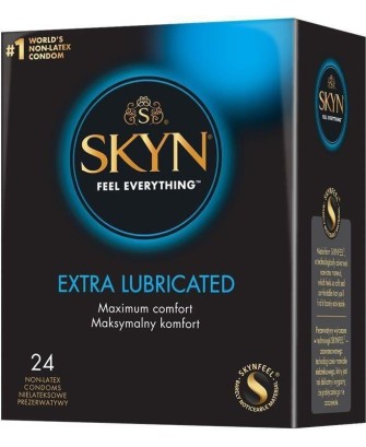 SKYN EXTRA LUBE 24