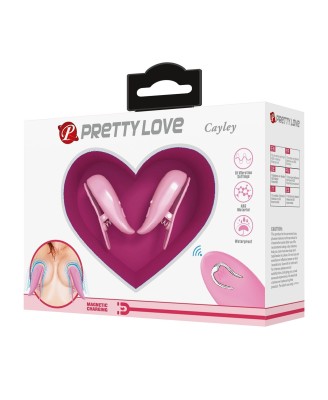 PRETTY LOVE - CAYLEY, WATERPROOF, ABS, 10 VIBRATIONS, REMOTE CONTROL