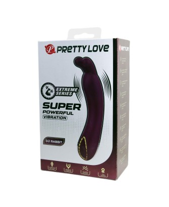 PRETTY LOVE - DJ RABBIT, 10 vibration functions, Silicone, Magnetic USB charging