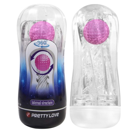 PRETTY LOVE - VACUM MASTURBATOR, WATERPROOF, TPE