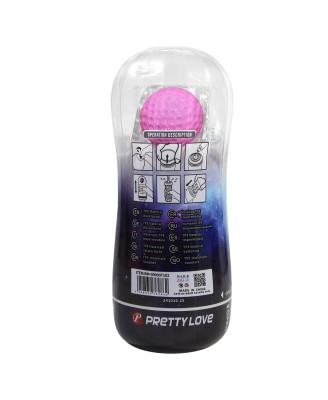 PRETTY LOVE - VACUM MASTURBATOR, WATERPROOF, TPE