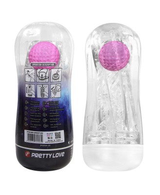 PRETTY LOVE - VACUM MASTURBATOR, WATERPROOF, TPE