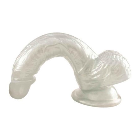 Pearlescent dildo Mabe Pearl White