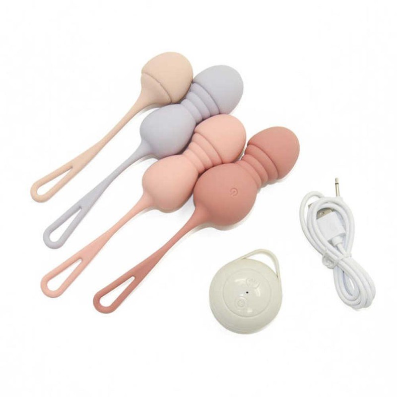 Wosilicone Kegel Balls – Vibrating Pelvic Floor