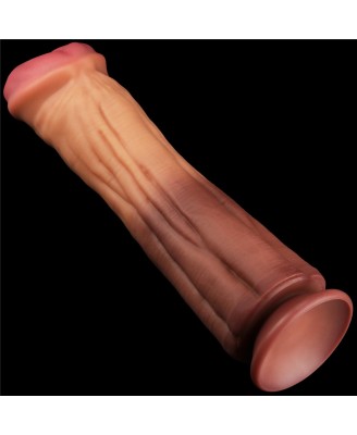 Love Toy King Size Dual-Layered - Realistyczne Silikonowe Dildo - 30 cm