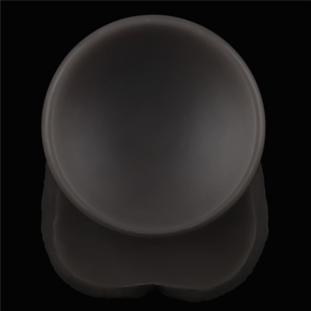 14.5'' Dual Layered Bendable Silicone Cock XXL(Black)