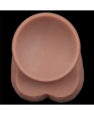 Lovetoy Dual Layer Silicone Nature Cock - Realistyczne Cieliste Dildo XXL - 36 cm