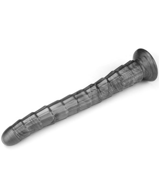LoveToy 14.5" King Sized Vibrating Vibrax Slider - Dildo XXL z Wibratorem - 37 cm