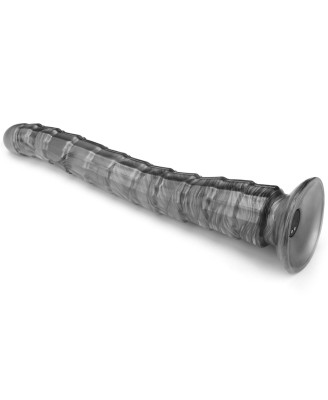 LoveToy 14.5" King Sized Vibrating Vibrax Slider - Dildo XXL z Wibratorem - 37 cm