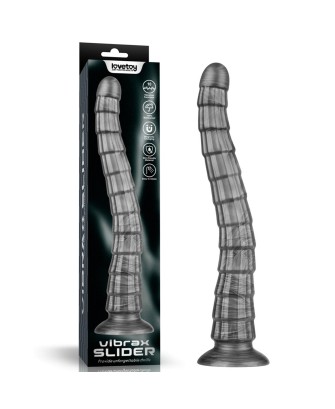 LoveToy 14.5" King Sized Vibrating Vibrax Slider - Dildo XXL z Wibratorem - 37 cm