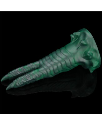 Savage Charm Double-Claw Vibrating Silicone Dildo