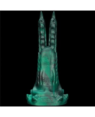 Savage Charm Double-Claw Vibrating Silicone Dildo