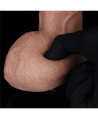 LoveToy 9'' Dual Layered Silicone Cock - Realistyczne Silikonowe Dildo - 23 cm