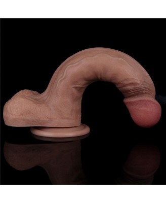 LoveToy 9'' Dual Layered Silicone Cock - Realistyczne Silikonowe Dildo - 23 cm