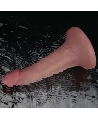 LoveToy Vibrating Dual Density Power Cock - Realistyczne Dildo z Wibratorem - 15 cm
