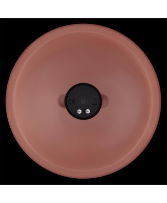 LoveToy Vibrating Dual Density Power Cock - Realistyczne Dildo z Wibratorem - 15 cm