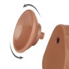 8.5'' Sliding Skin Dual Layer Dong Brown