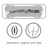 Virgin-Skin Blowout Stroker
Vagina and Ass