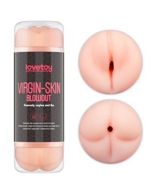 LoveToy Virgin-  Skin Blowout Stroker Vagina and Ass - Masturbator Anal / Pochwa