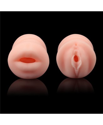 LoveToy Virgin-Skin Blowout Stroker Vagina and Mouth - Masturbator Usta / Pochwa