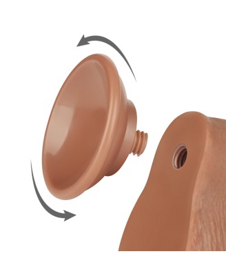 7.5'' Sliding Skin Dual Layer Dong Brown