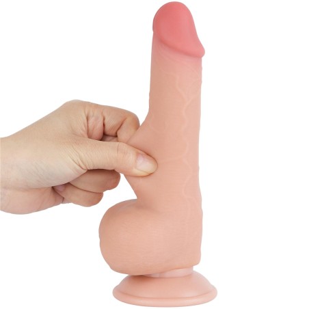 7.5'' Sliding Skin Dual Layer Dong Flesh