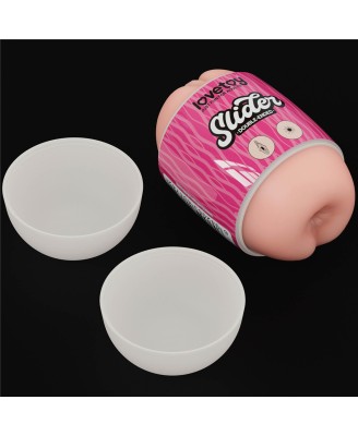 Slider Double-Ended Masturbator Sztuczne Pochwa / Anal