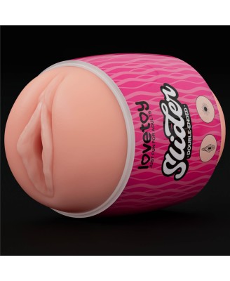 Slider Double-Ended Masturbator Sztuczne Pochwa / Anal