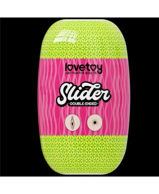 Slider Double-Ended Masturbator Sztuczne Pochwa / Anal