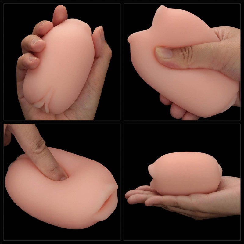 Slider Double-Ended Masturbator Mouth and Vagina