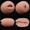 Slider Double-Ended Masturbator Mouth and Vagina