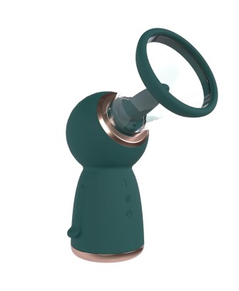 Exquisite - Rechargeable Vulva and Breast Pump - Forest Green