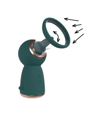Exquisite - Rechargeable Vulva and Breast Pump - Forest Green