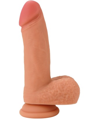 Realistic Dildo Liquid Silicone 18 cm