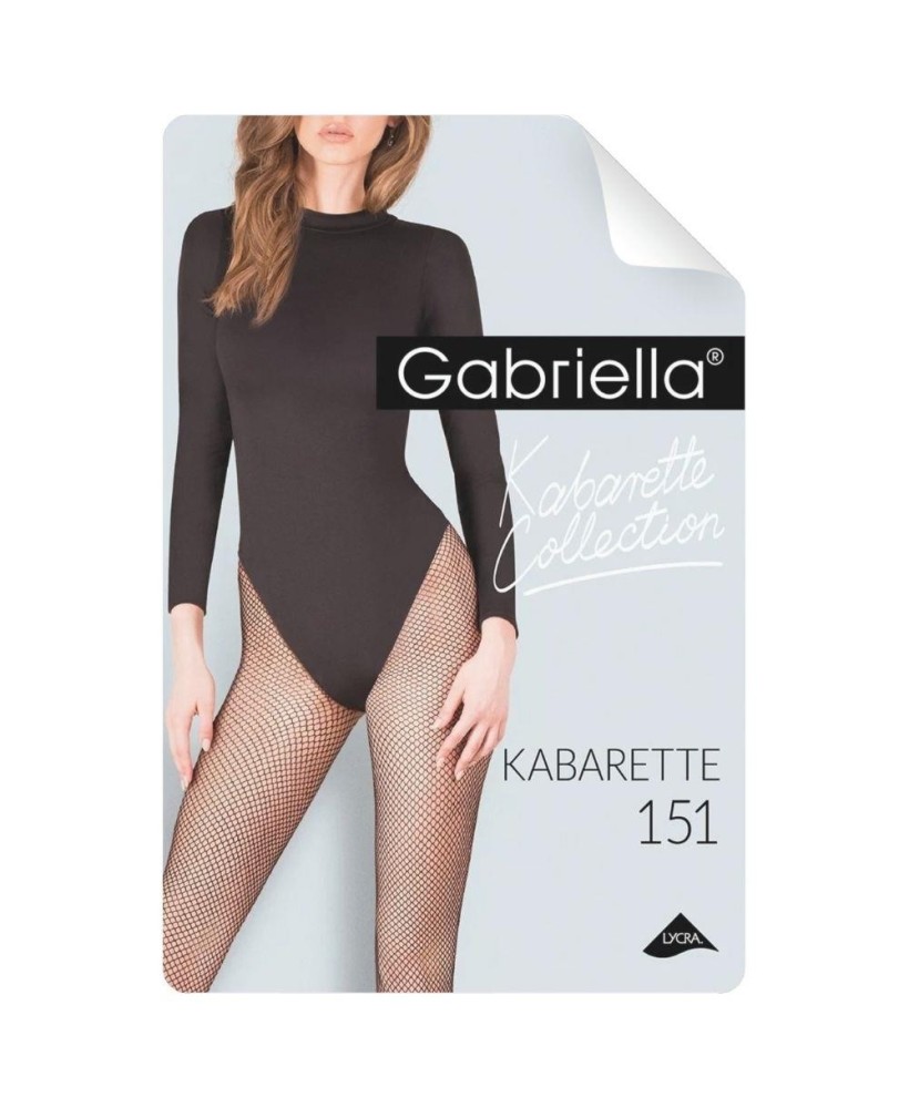 Bielizna-Kabarette/Rajstopy 151 CZARNE XL/XXL