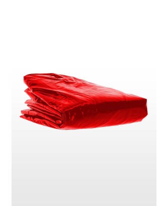 Wet Play King Size Bedsheet Red