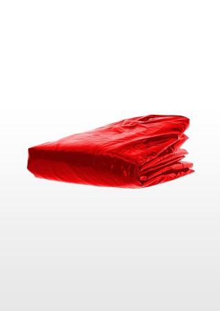 Wet Play King Size Bedsheet Red