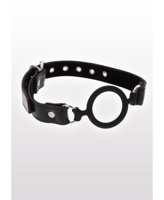 Open Ring Gag Black